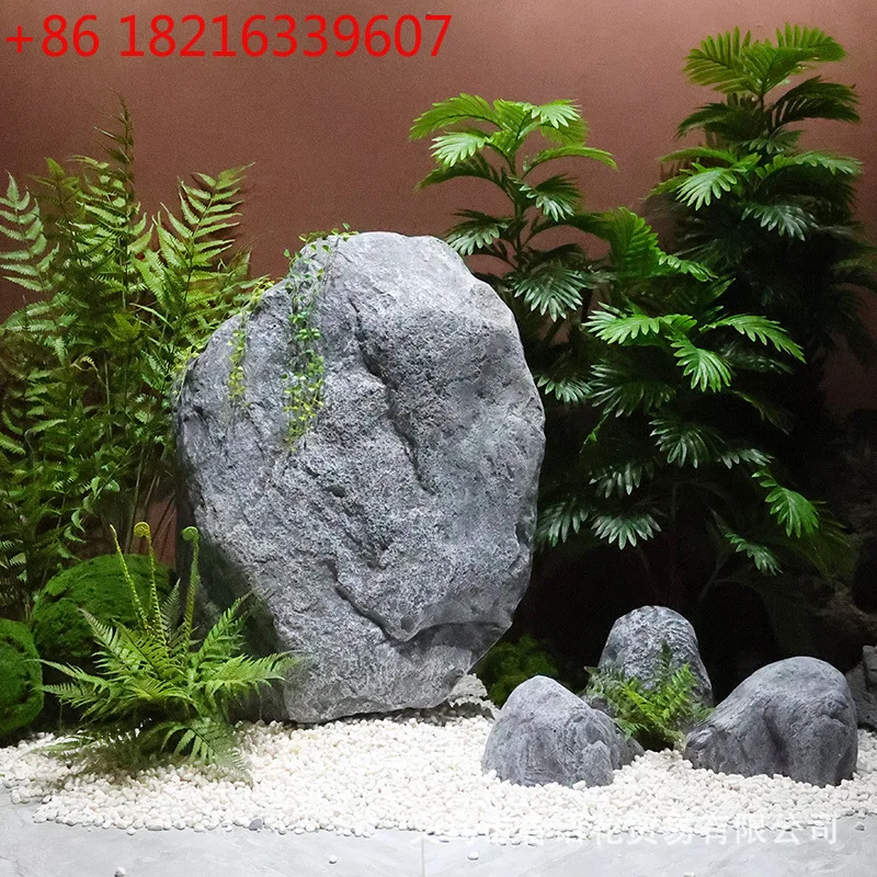 حجر مقلد حجر غريب المناظر الطبيعية الاصطناعية حجر الفيلم والتلفزيون الدعائم زخرفة في الهواء الطلق حديقة الصخور الجنينة