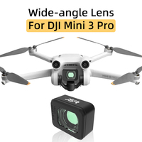 For DJI Mini 3 Pro Drone Gimbal Camera External 110° Wide-angle Lens Extension Shooting View Range Additional Filter Accessories