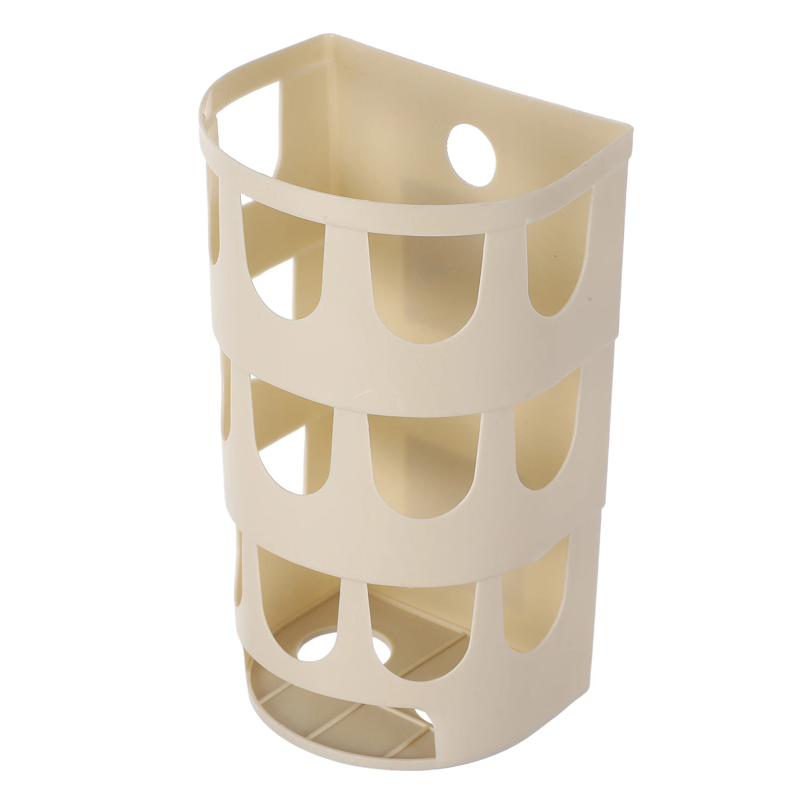 

Trash Bag Holder ganizer Storage Box for Roll Dispenser Adhesive Back Wall Mounted Home Office Use Kitchen Facility Big Capacity