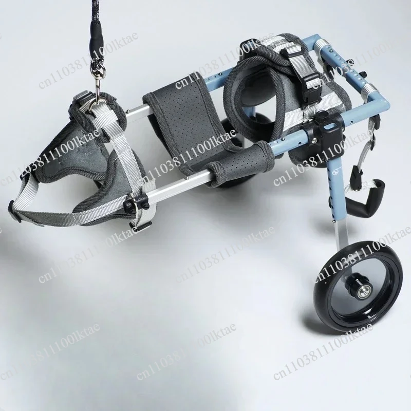 Luxury Dog Wheelchair for Back Legs Hind Limb Paralysis Rehabilitation Wheelchair Walk Disabled Auxiliary Pet Hind Leg Bracket