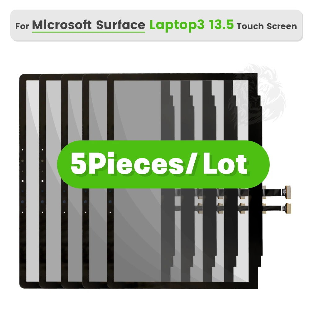 5Pcs Original For Microsoft Surface Laptop 3 4 Touch Screen Digitizer Assembly For Surface Laptop 3 1867 1868 Touch Replacement