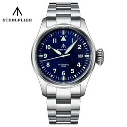 STEELFLIER SF750 NH35 Mechanical Watch Sapphire Crystal 200M Waterproof Swiss Luminous Watch Stainless Steel Diving Wristwatch