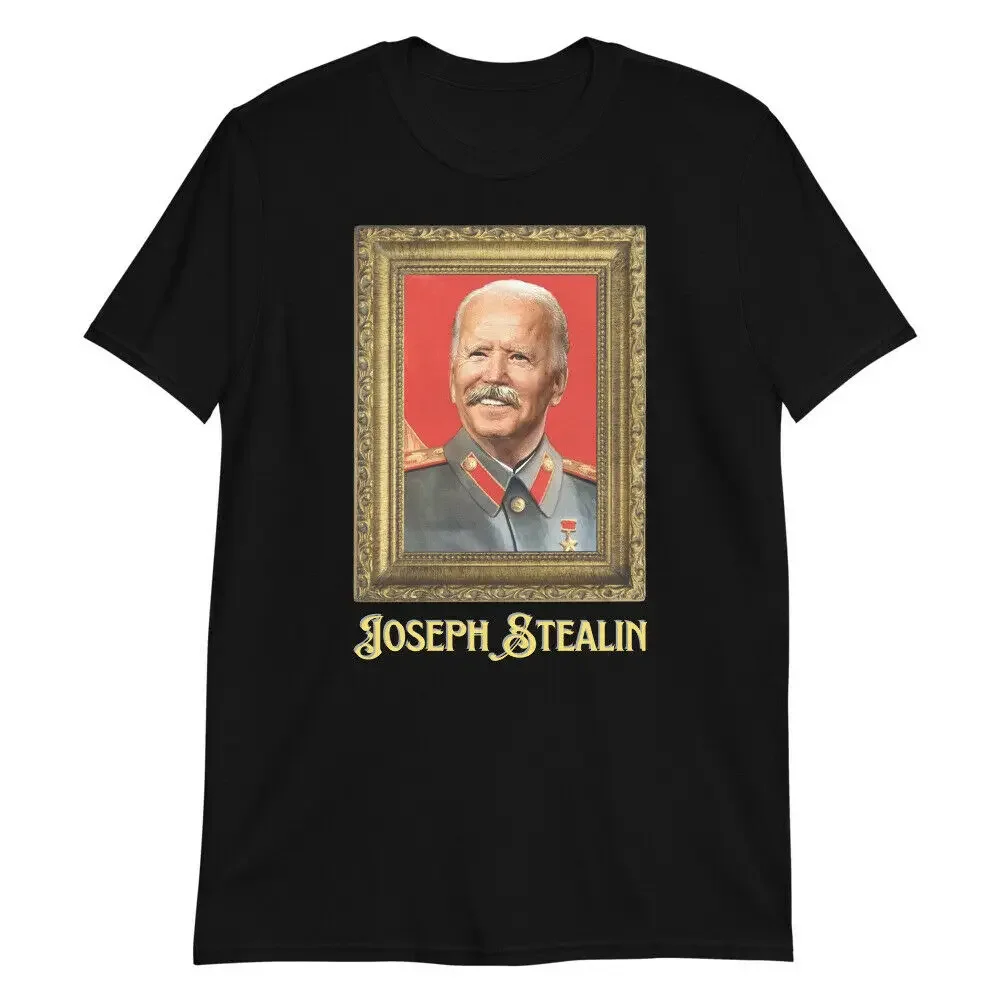 Funny Printed Tees Russian Joeseph Stealin stalin libtards liberals democrats American Sarcastic T-Shirt Men's Casual tshirt