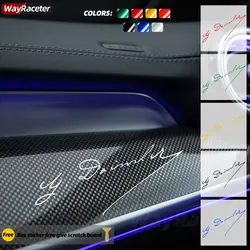 Car Interior Body Window Sticker Trunk Signature G Daimler Decal For Mercedes Benz All models A C E S CLA GLS GLE ML G Class AMG