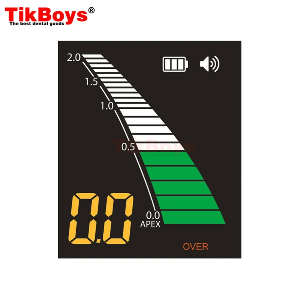 محدد قمة اللبية للأسنان ، إندو طب الأسنان ، شاشة LCD ، أداة قياس طول قناة الجذر لطبيب الأسنان ، المعدات