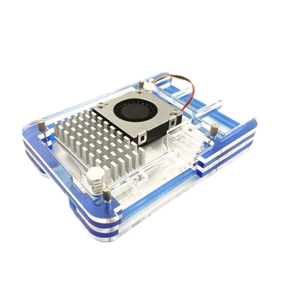 New 5 Layers Acrylic Case For Raspberry Pi 5 Case Enclosure 5B505 Compatible With Raspberry Pi 5 Active Cooler