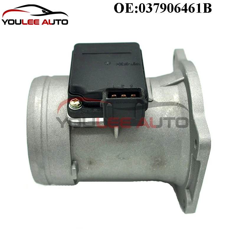 New 037906461B AFH60-10A Mass Air Flow Meter MAF Sensor For VW Vento Polo Passat Golf Audi A4 A6 Seat Ibiza Cordoba Auto Parts