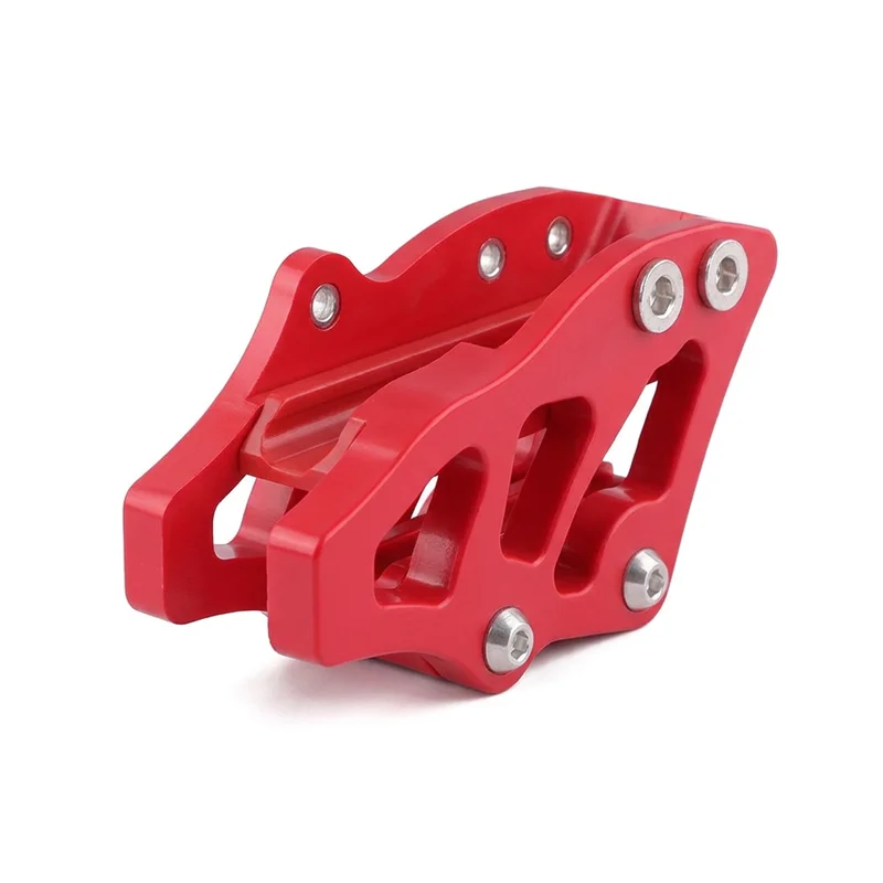 Protège-chaîne CNC anodisé rouge, guide-chaîne à montage direct pour Honda CRF250R 450R CRF250X 450X, moto tout-terrain