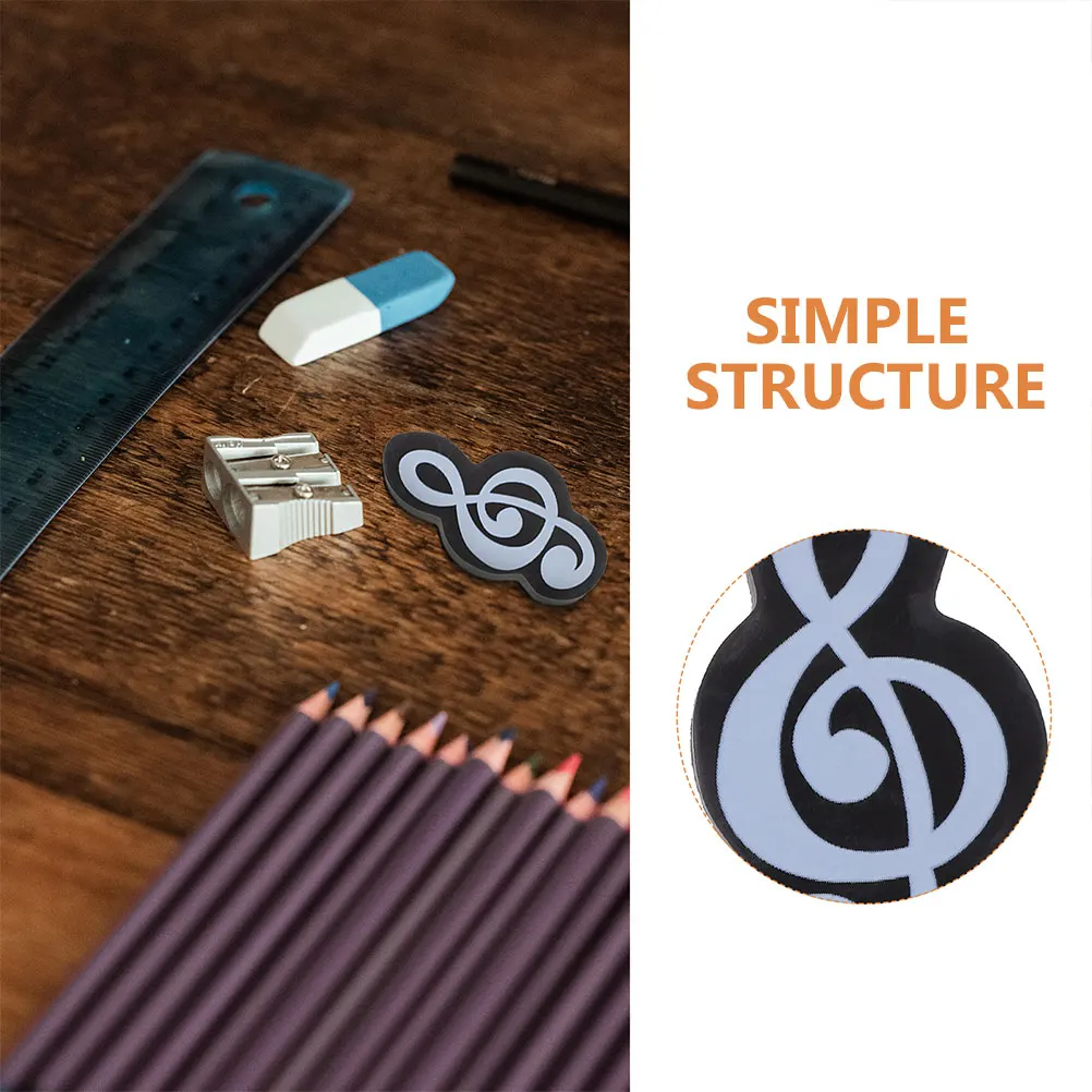 

30pcs Musical Note For Kids Mini Adorable Pencil Erasers Cute School Supplies Stationery Kids Small Erasers For Writing Drawing