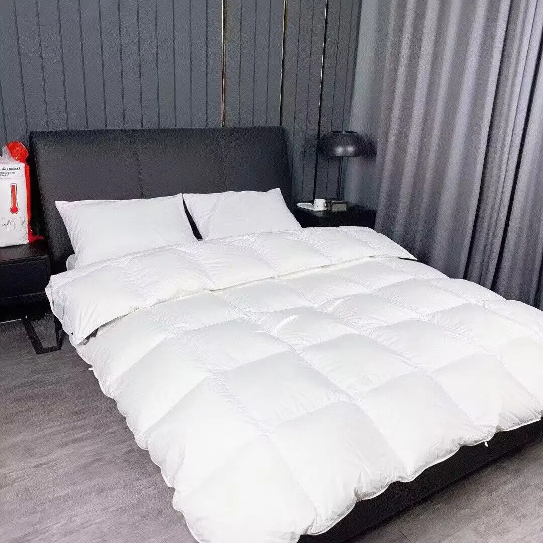 Quilt Core 5 Star Hotel Goose Down Duck Duvet Four Seasons Winter Quilt Warm Double Bed Duvets Comforter Air-conditioner Quilts