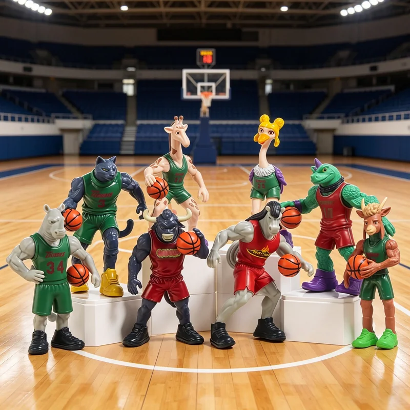 

2026 New Anime Miracle Dream Team Series PVC Figurine Toys, Goat Collectable Model Ornament Blind Box Gift
