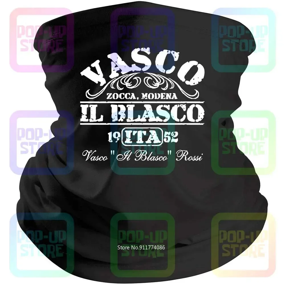 ผ้าคลุมหน้าแบบบาลาคลาวา สีดำ สำหรับใส่ลำลอง ลายวงดนตรี Angrafe Vasco Rossi Musica Cantante Plus