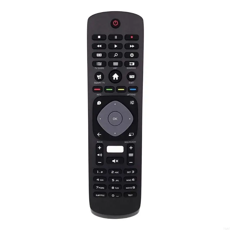 T8WC Remote Control 398GR08BEPHN0013HL Replacement for NETFLIX 398GR08BEPHN0012HT 55PUH6101 49PUH6101 43PUH6101/88 Repair