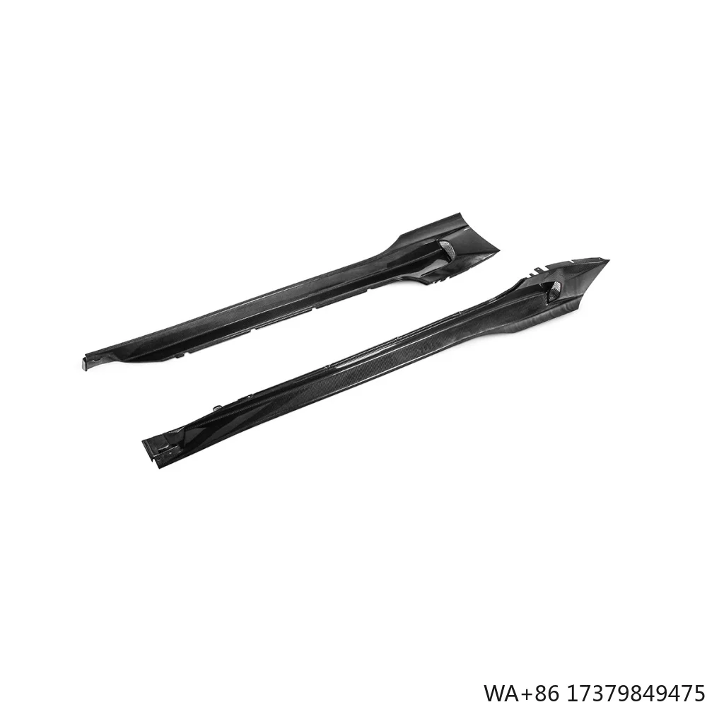 

Suitable for Aston Martin DB11 Modification Upgrade PK Style High-quality Dry Carbon Fiber Side Skirts and Skirt Body Parts