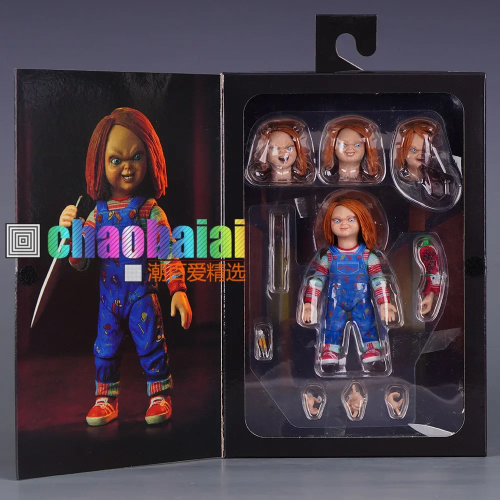 NECA 究極チャッキー人形チャイルドプレイ PVC アクションフィギュア模型玩具誕生日ギフト