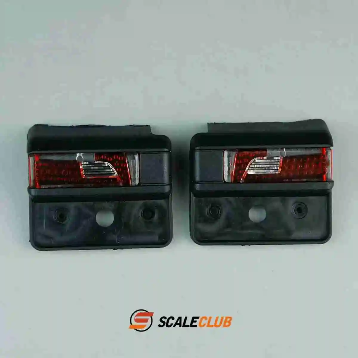 SCALECLUB New Tail Light Decoration Upgrade Modification Parts WD-SC-1 for 1/14 LESU Tamiya R470 R620 RC Traction Truck Model