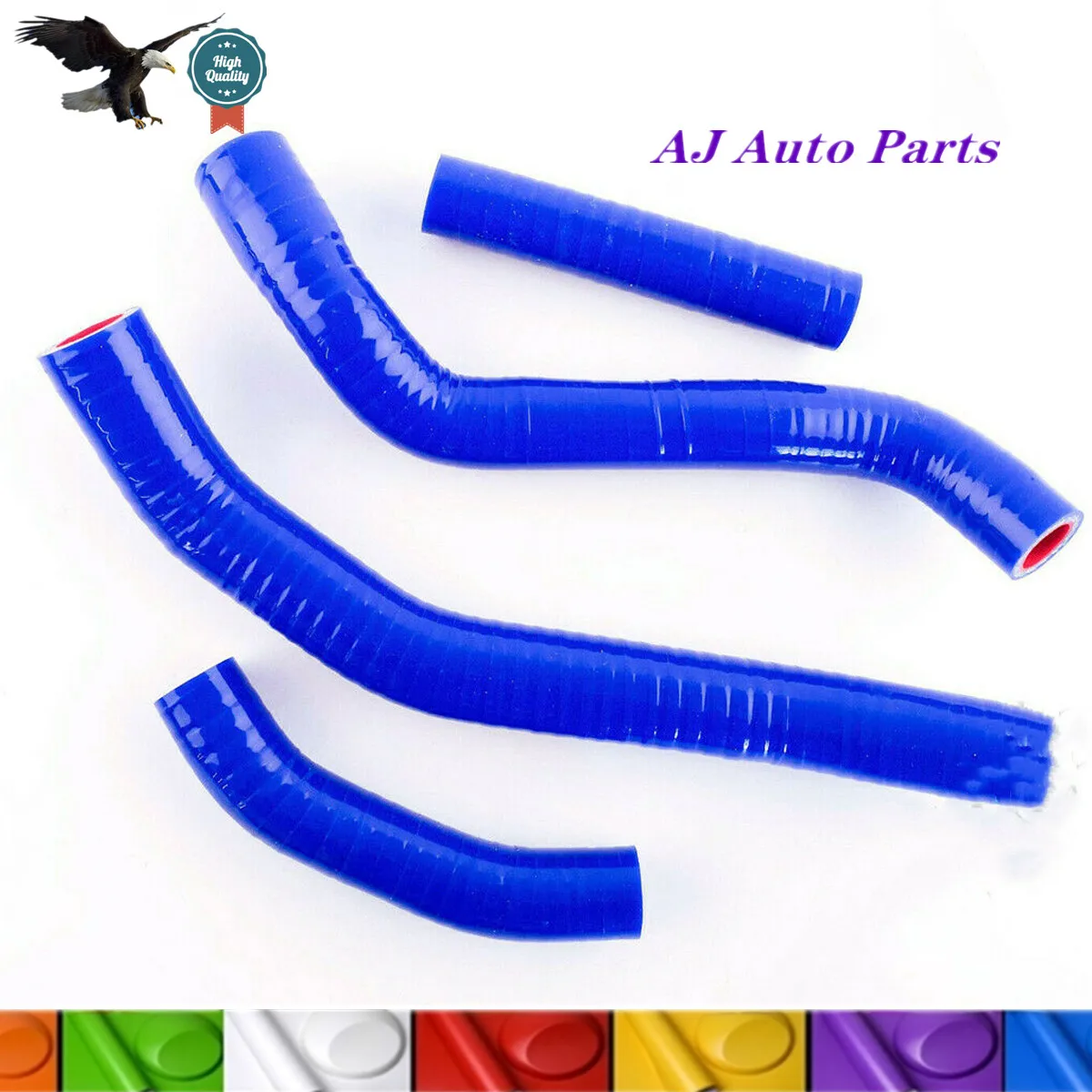 For Yamaha YZ250F YZF250 2019-2021 Coolant Pipe Silicone Radiator MOTO Hose Kit（3 -PLY Hose ）