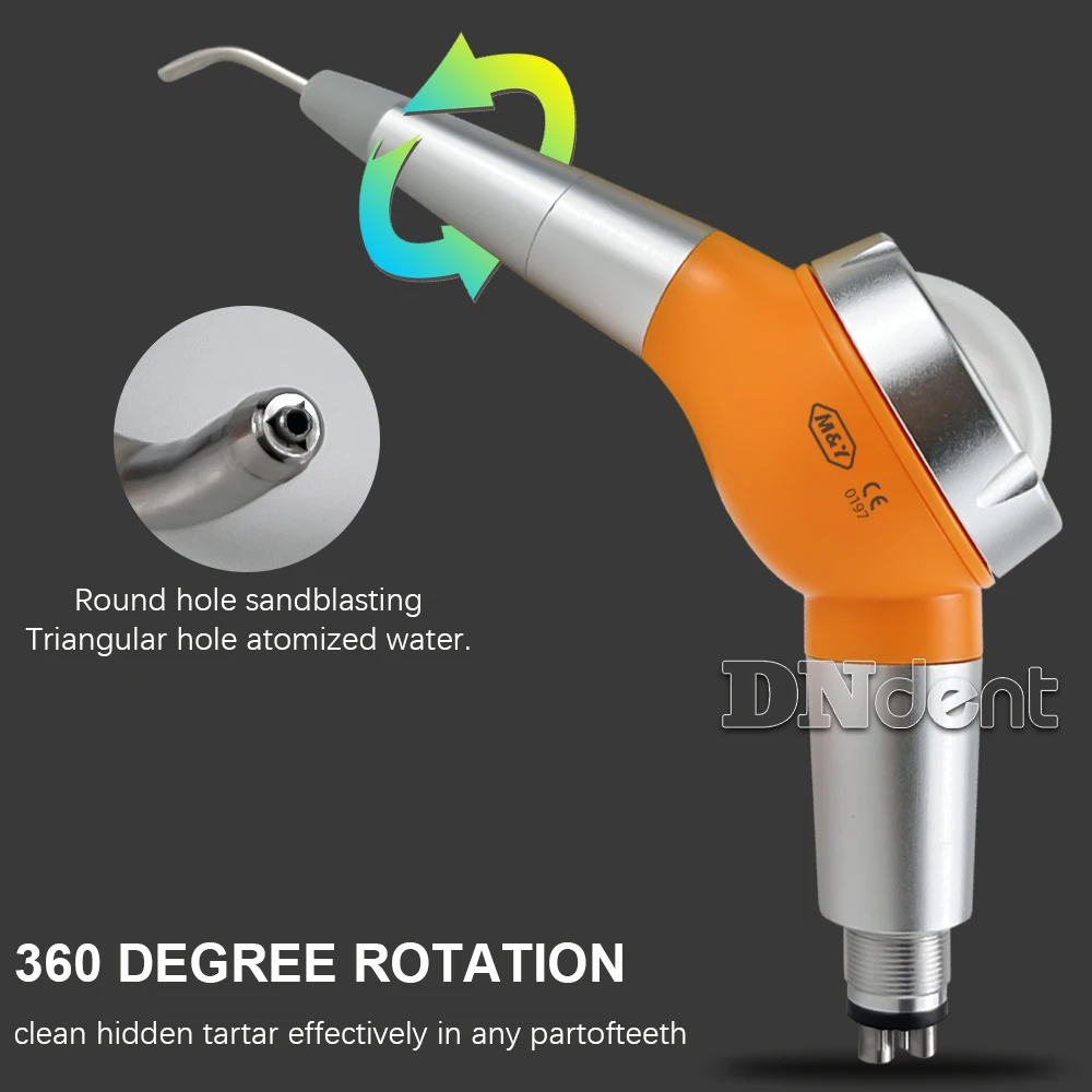 2 отверстия, 4 отверстия, стоматологический воздушный профилактический легкий струйный ирригатор для полости рта, средство для удаления зубного камня, гигиенический профилактический струйный воздушный полировщик, стоматологические инструменты