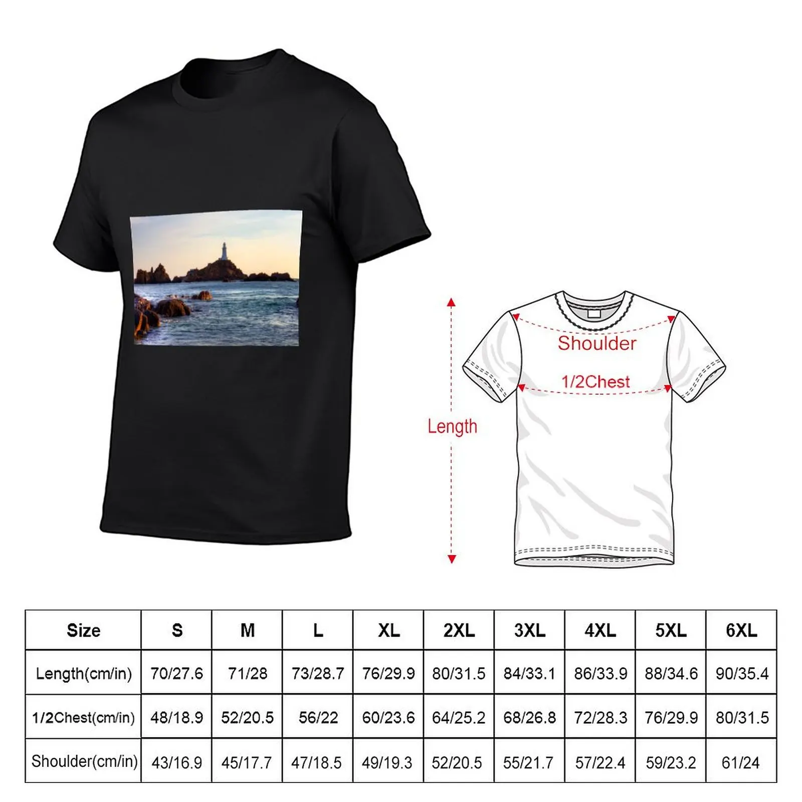 Channel Island Jersey T-Shirt plus sizes summer clothes shirts graphic tee big and tall t shirts for men