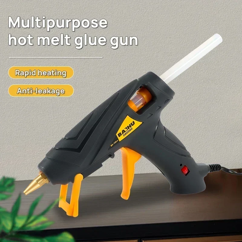 Imagem -02 - Pistola de Cola Quente da ue com Bastões de Cola de mm 20w Mini Armas Industriais Temperatura de Calor Doméstico Ferramenta de Reparo Termoelétrico