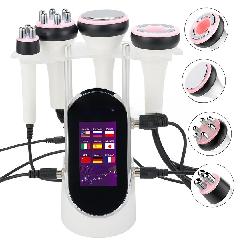 تخصيص 4 في 1 الرعاية 40K التجويف ليبو التخسيس بالموجات فوق الصوتية آلة شفط الدهون التجويف الجلد