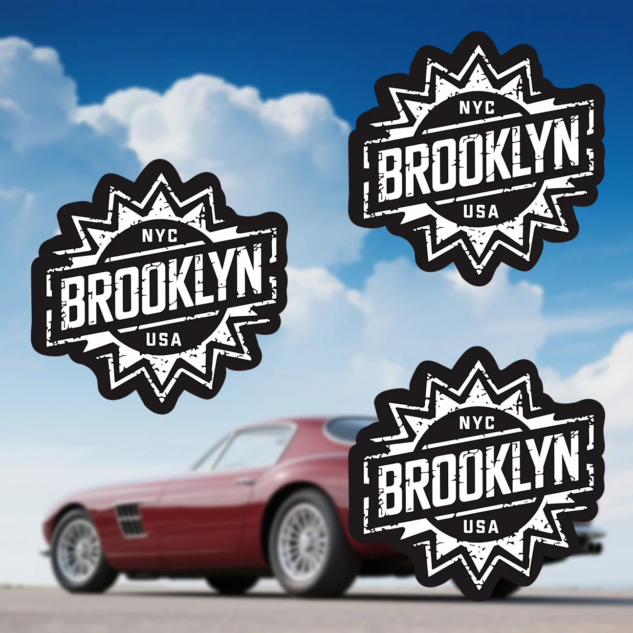 4PCS/SET Brooklyn N… - image