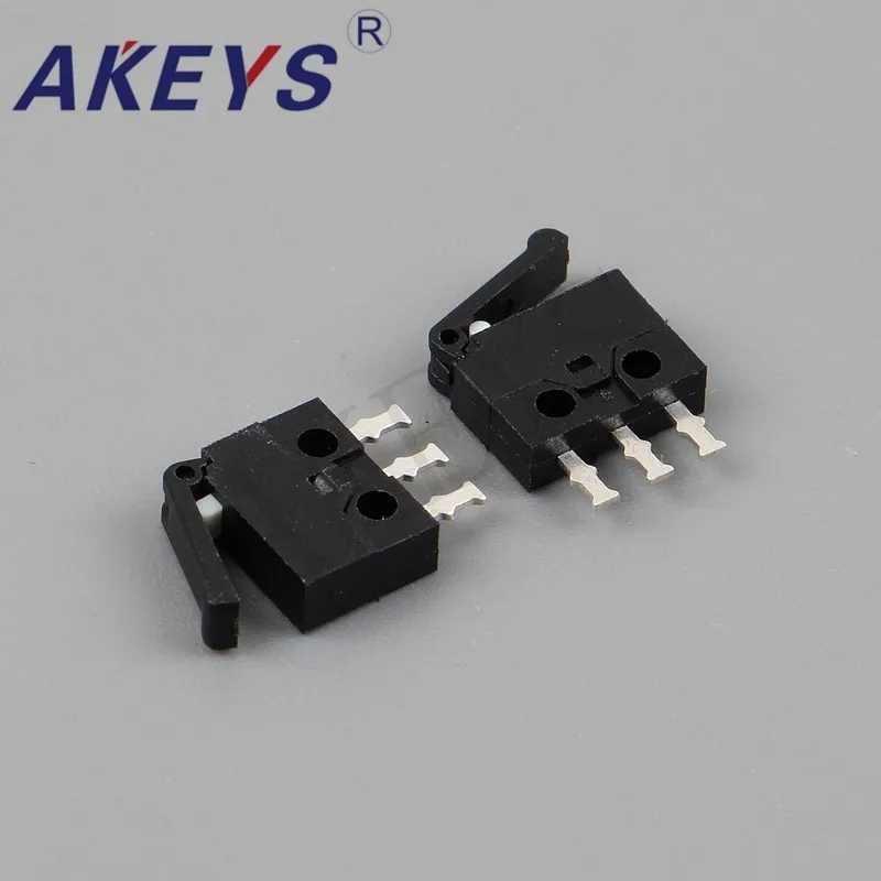 10PCS KFC-W3-13 3pins New Design Game switch lever electric limit switch