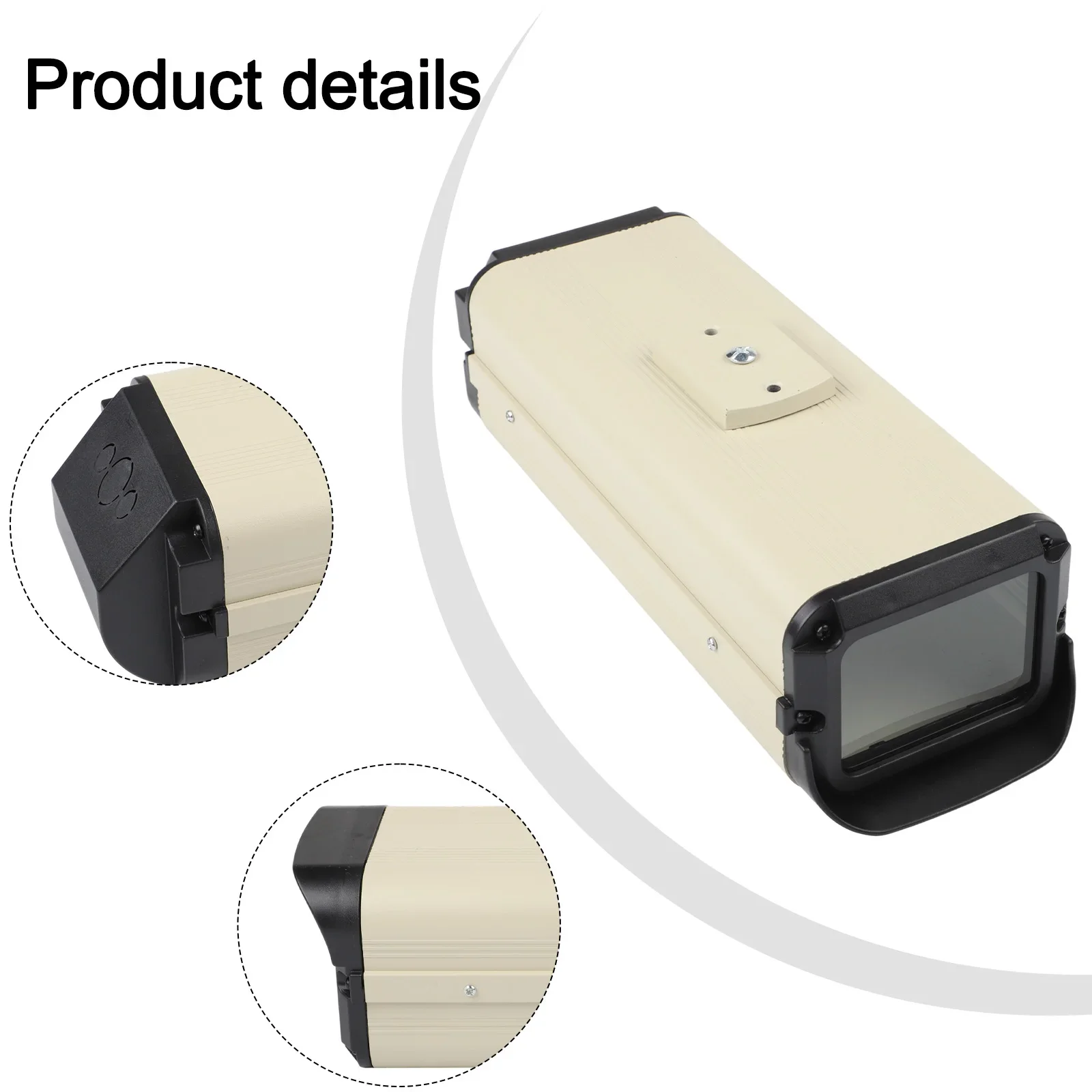 Aluminum Security Camera Camera Housing For Outdoor Use 29 Cm X 9.5 Cm X 8 Cm Aluminum Alloy Camera Box Dust And Wind Protection