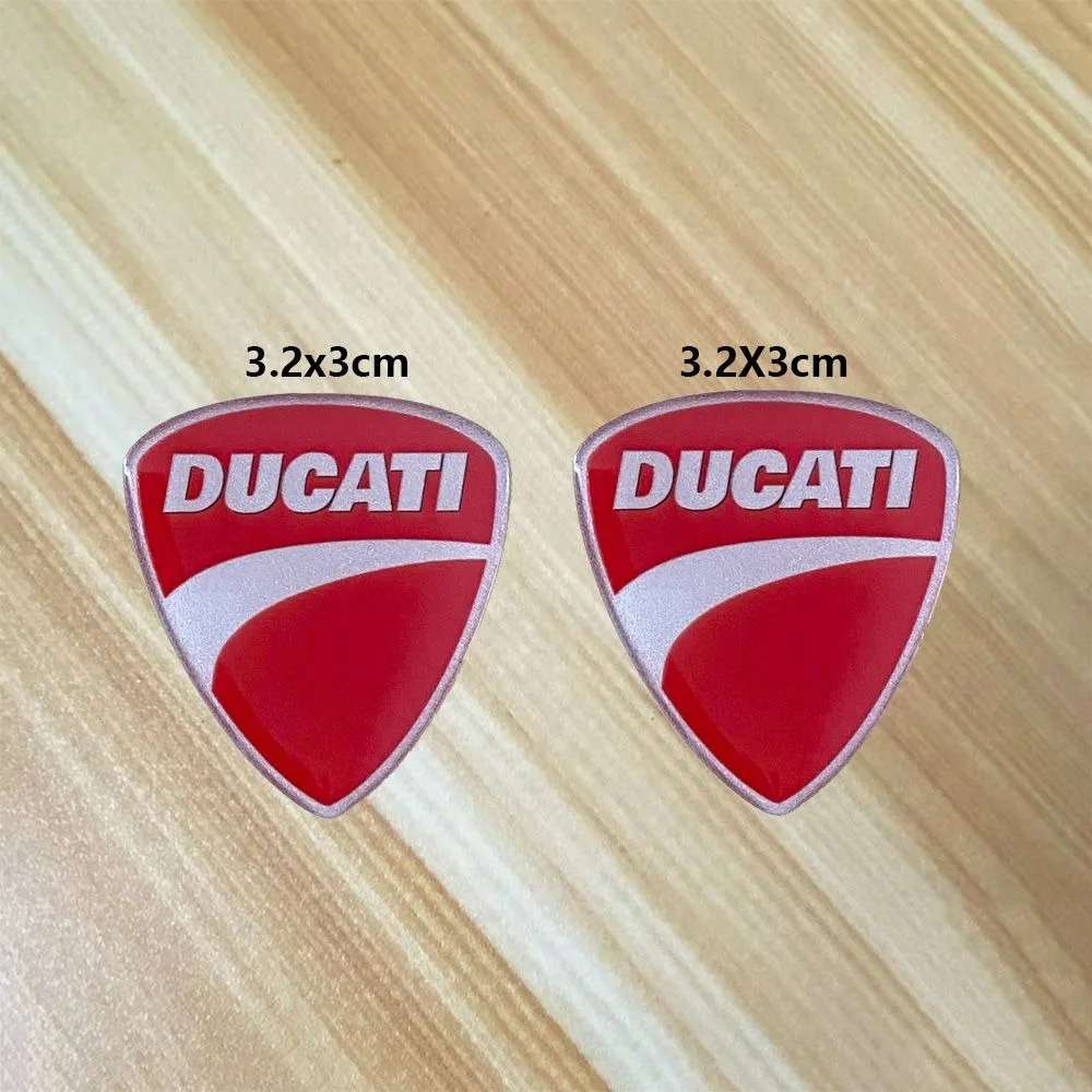 2026 Neue 3D-Aufkleber für Motorradkarosserie, wasserdichte Auto-Logo-Helm-Aufkleber für Ducati Panigale Diavel Superleggera V4 V2 Scrambler