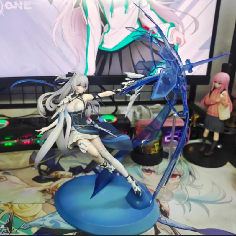 

[Genuine]Game Honkai Impact 3 Bronya Zaychik Desktop Ornament Garage Action SILVERWING N-EX Ver.1/7 Model Cosplay Bronya Gifts