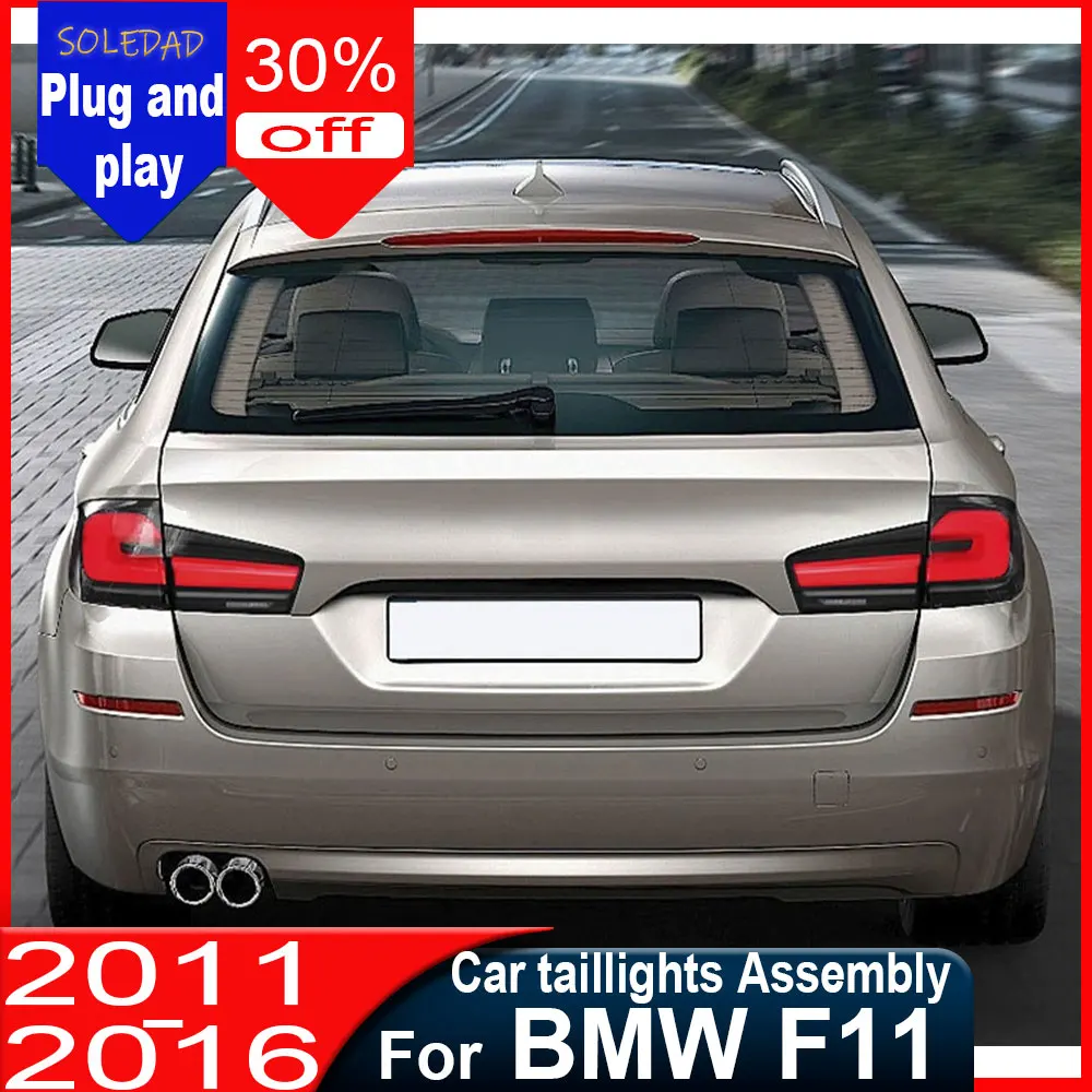 

For BMW 5 Series F11 F18 2011-2017 LED Tail Light Assembly Flowing Water Flicker Tail Lamps Fog Turn Signal Lights Plug And Play