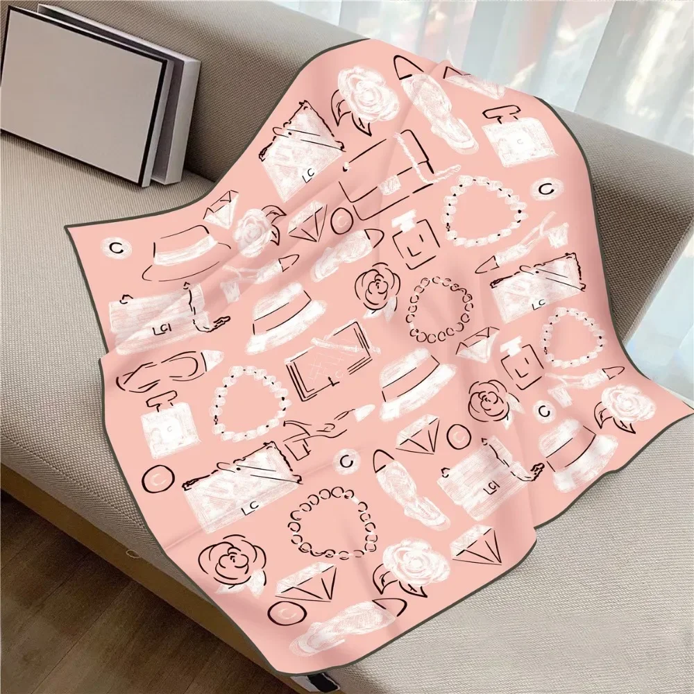 90Cm New Hat Bag Twill Silk Women\'s Travel Sunscreen Shawl Large Square Scarf Headscarf Wholesale  Scarf for Women