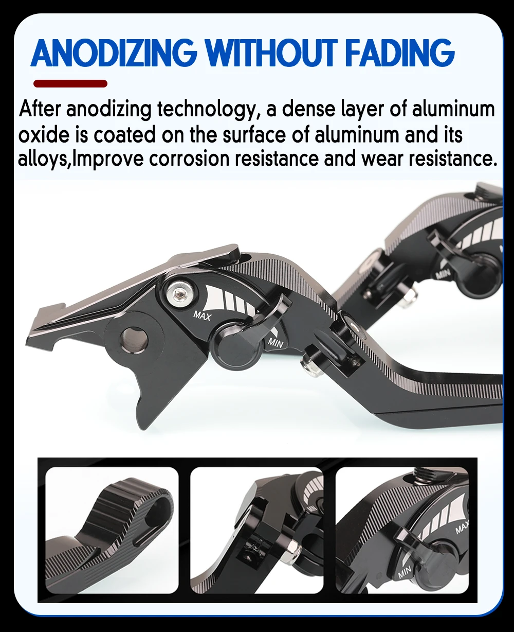 NEW 5D Brake Levers For QJMOTOR SVT650 Motorcycle SVT 650 Adjustable Folding Handle Brake Clutch Lever