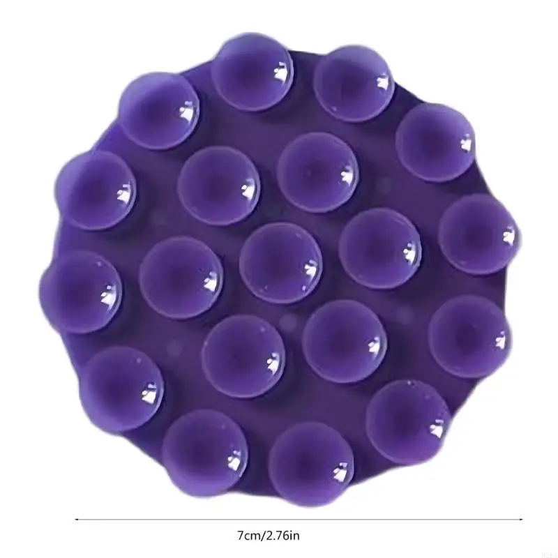 62KA Suction Phone Case Mount,Silicone Phone Suction Grip for Smartphone AntiSlip Handsfree Mobile Holder