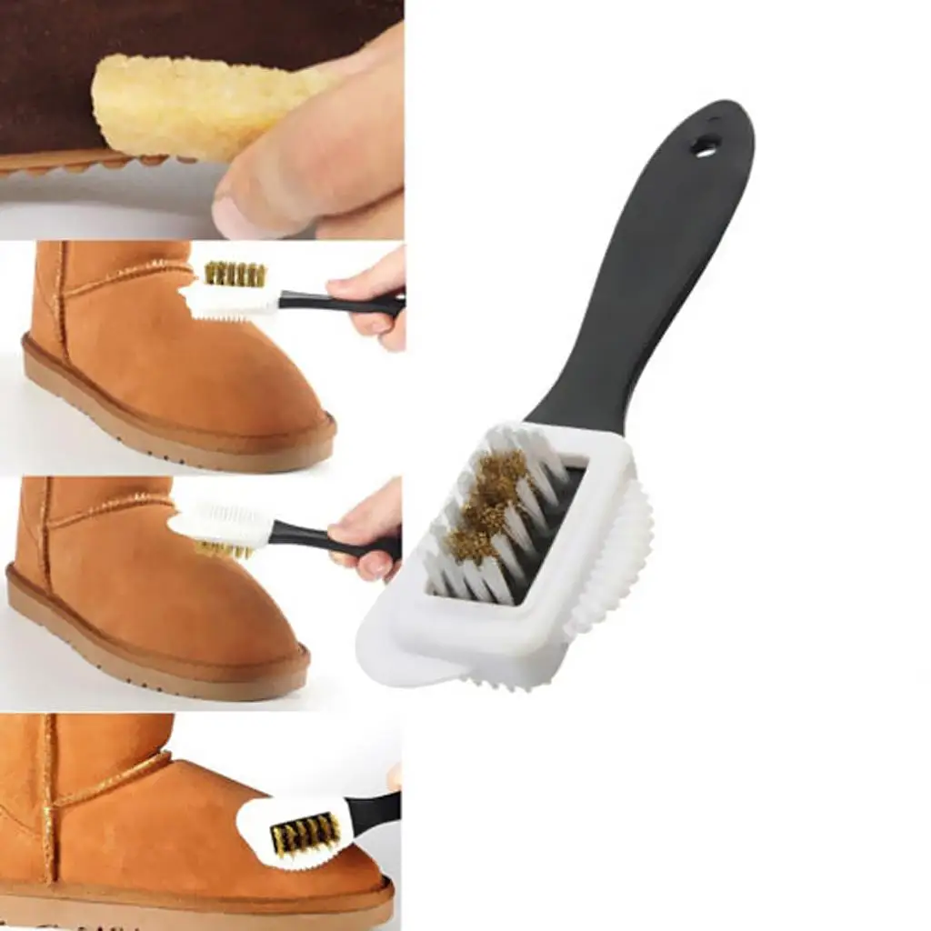 Pinceau Premium pour Daim NuSO k Leather Shoe Shine, Books Brush, Brush