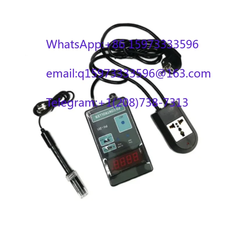 Online Digital PH Controller PH-201 0.00-14.00 PH AC100-240V for Aquarium Fish Tank Use