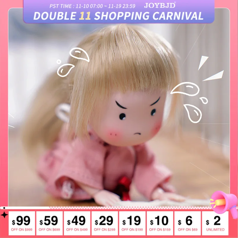 

Fantasy Angel 1/8 BJD Doll Jalulu fullset about 26cm Anime Figure Resin Toy DIY Gift Tiny Baby Cute Realistic Cute Baby Doll