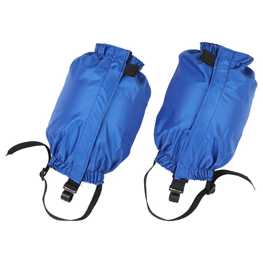 

1Pair Outdoor Nylon Gaiters Water Resistant Snow Defense Leg Covers Adjustable Hiking Boots Protection Leg Gaiters