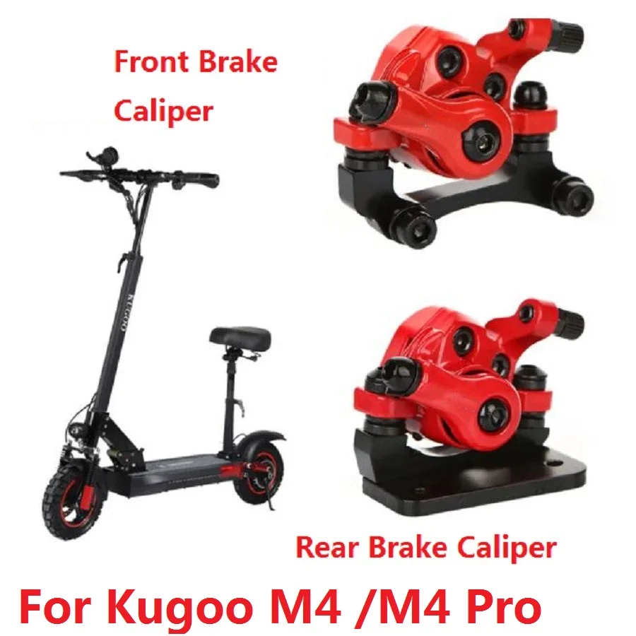سكوتر كهربائي Kugoo M4 /M4 pro، ماسك فرامل 10 بوصة، قرص فرامل أمامي وخلفي، أحمر وأسود