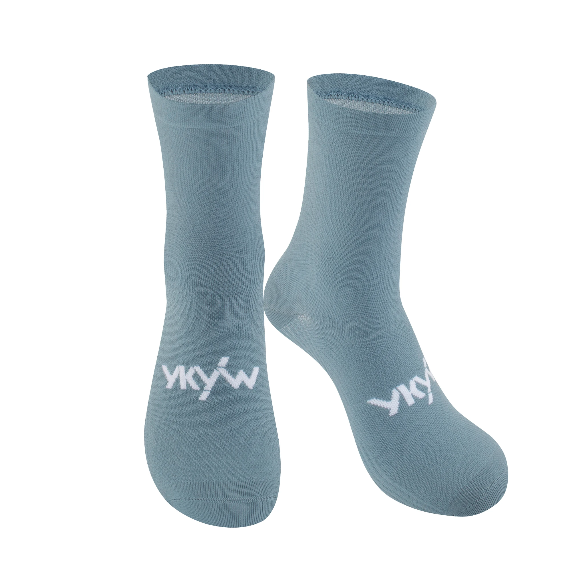 YKYWBIKE 2026 Unisex Sportsocken Mikroreflektierende Fahrrad-Rennrad-Laufsocken Atmungsaktive Feuchtigkeitsabsorbierende Socken