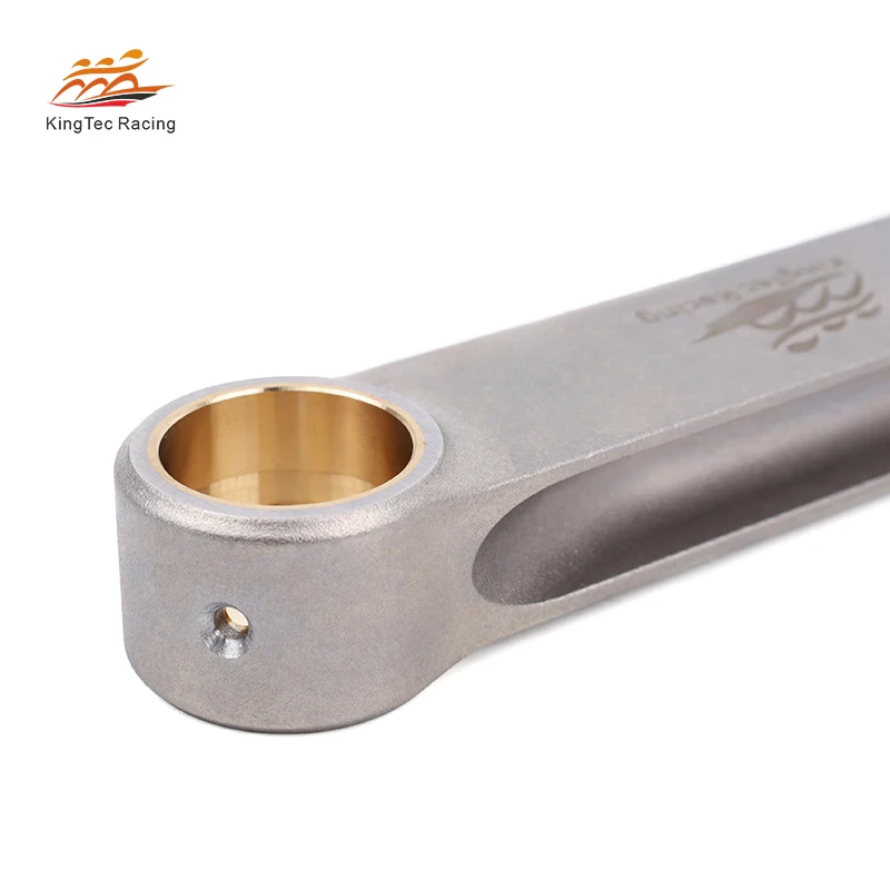 KTC Racing 2TR 2TRFE 2TR-FE 4340 قضبان توصيل H-Beam مزورة لسيارة Toyota Hilux Surf N210 2004-2009 مع مسامير ARP