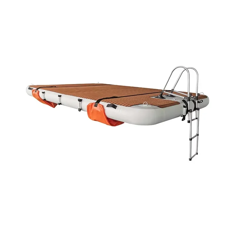 Customized inflatable and outdoor entertainment platform floating dock