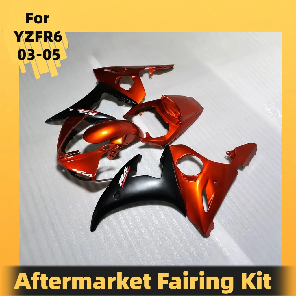 

YZF R6 03 04 05 Prime Fairing Kit for YAMAHA R6 2003 2004 2005 Complete Body Plastics Kits Covers Fairings