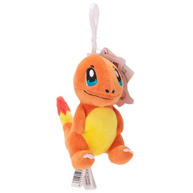 5 styl 12CM Pokemon Anime figurka Pikachu Squirtle Bulbasaur brelok miękki plecak wisiorek dekoracyjny prezent Charmander