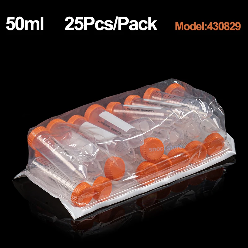 Tabung Centrifuge 15Ml, Tabung Kerucut Plastik 50Ml Steril dengan Lulus, Tutup Sekrup untuk Laboratorium, Polipropilena, Non-pyrogenik