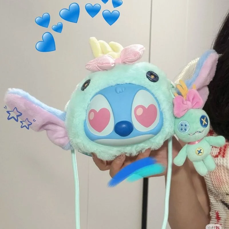 

Аутентичная серия Interstellar Baby Stitch, странная задняя сумка, слепая коробка, милый нулевой кошелек, маленькая подвеска, кукла, кавайный подарок на день рождения