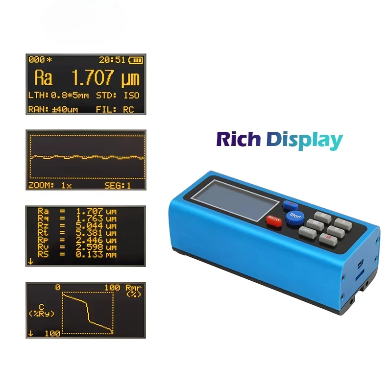 T400 2025 جهاز اختبار خشونة السطح الرقمي عالي الجودة بسعر جيد #5