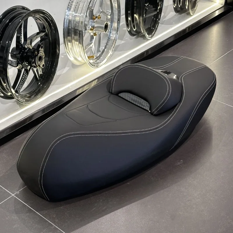 New heightened soft seat cushion comfortable seat cushion assembly backrest waterproof, non-slip and non-destructive