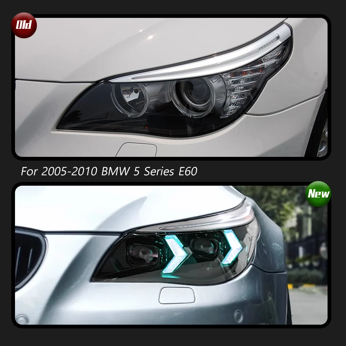 TYPY BMW 3シリーズ E60 RGBヘッドライト 2004-2010年式 