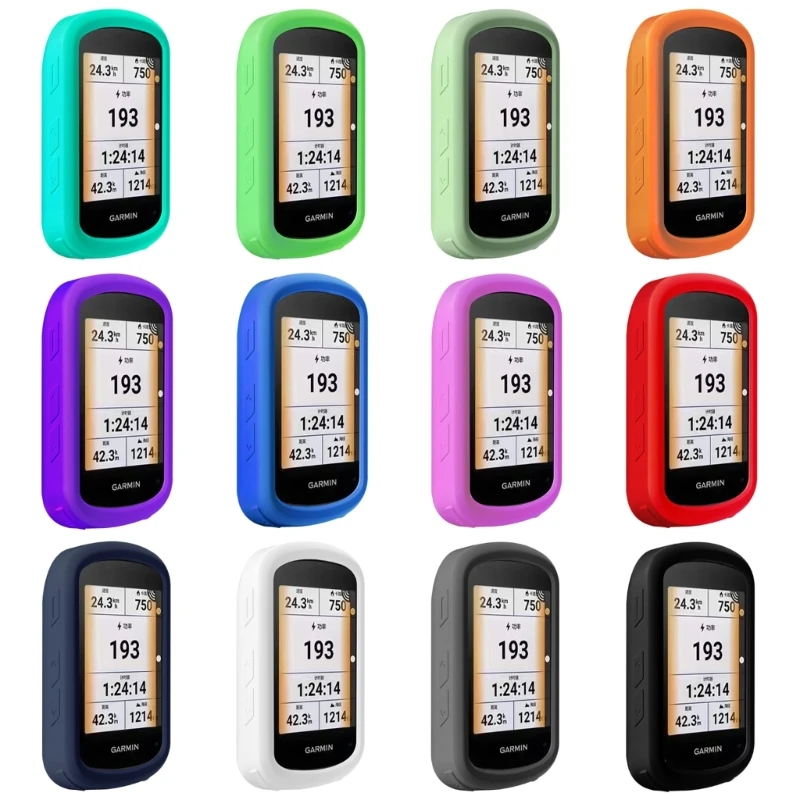 Silicone Case Soft Cover Suitable For Garmin Edge840 Edge540 GPS Cycling Computer System Protective Non-Slip Scratchproof Shell
